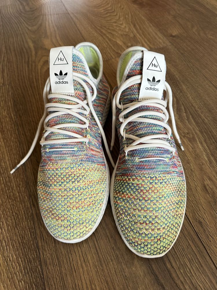 Кросівки Adidas Pharrell Williams Hu primeknit multicolor 2.0