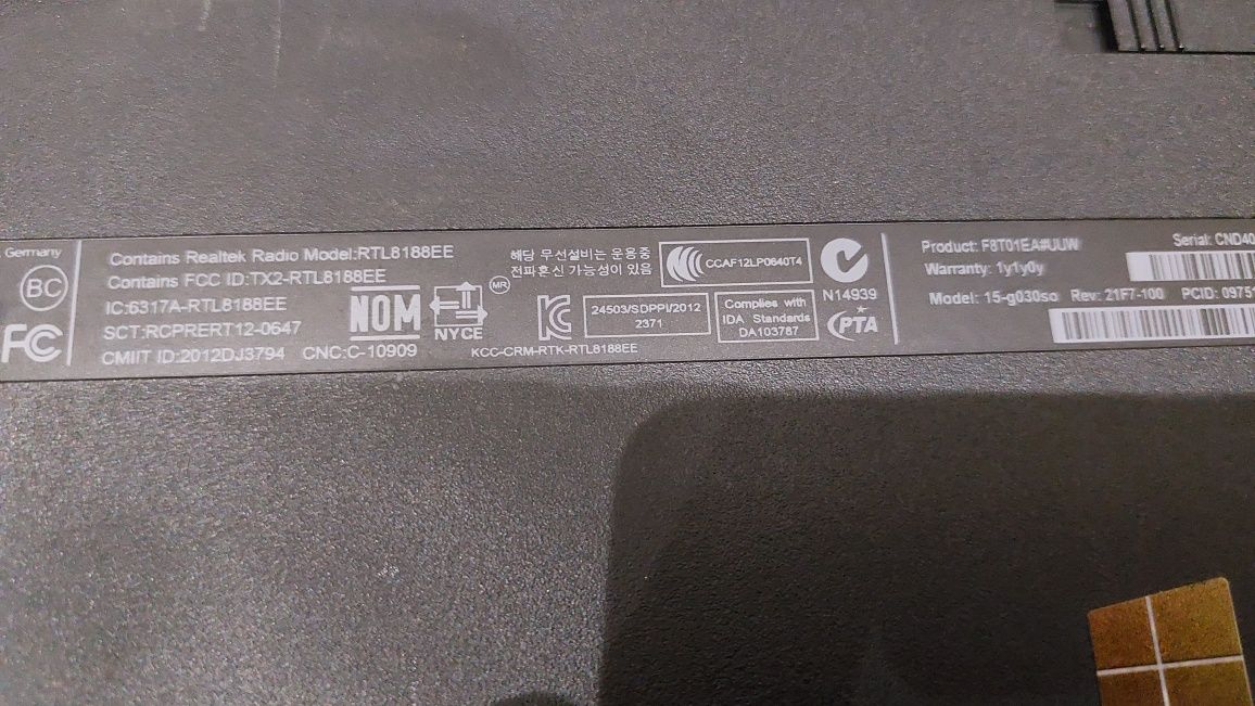 Ноутбук hp В хорошому стані