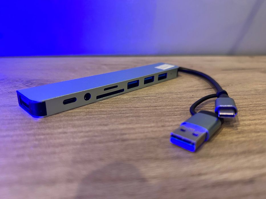 USB HUB хаб юсб 8 в 1
