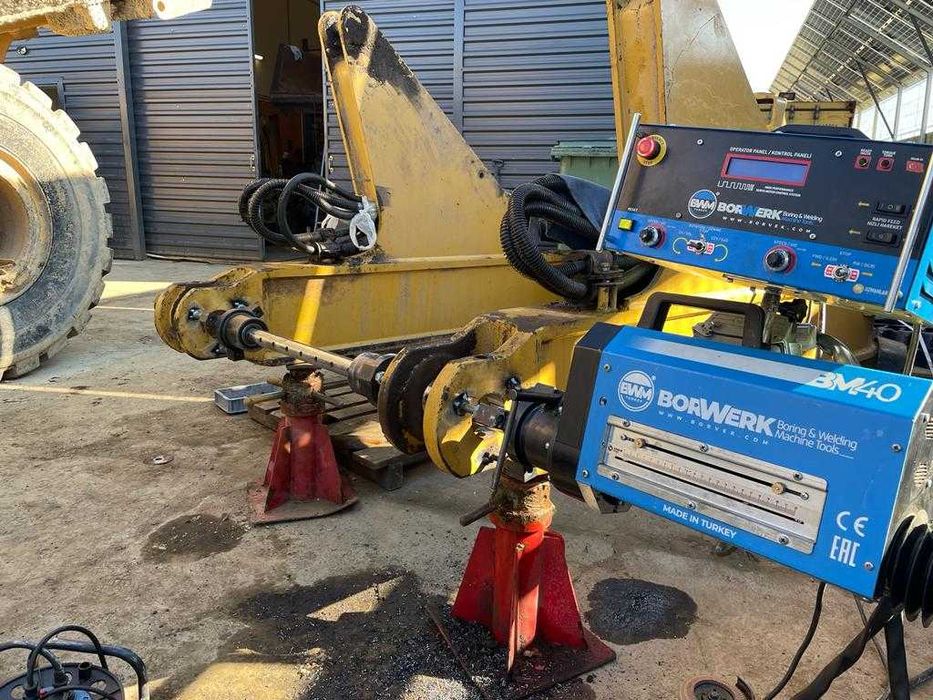 Tulejowanie, regeneracja otworów, naprawa maszyn budowlanych