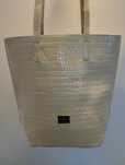 Nowa torba na ramię i do ręki lakierowana firmy M&M Bags, kość sloniow