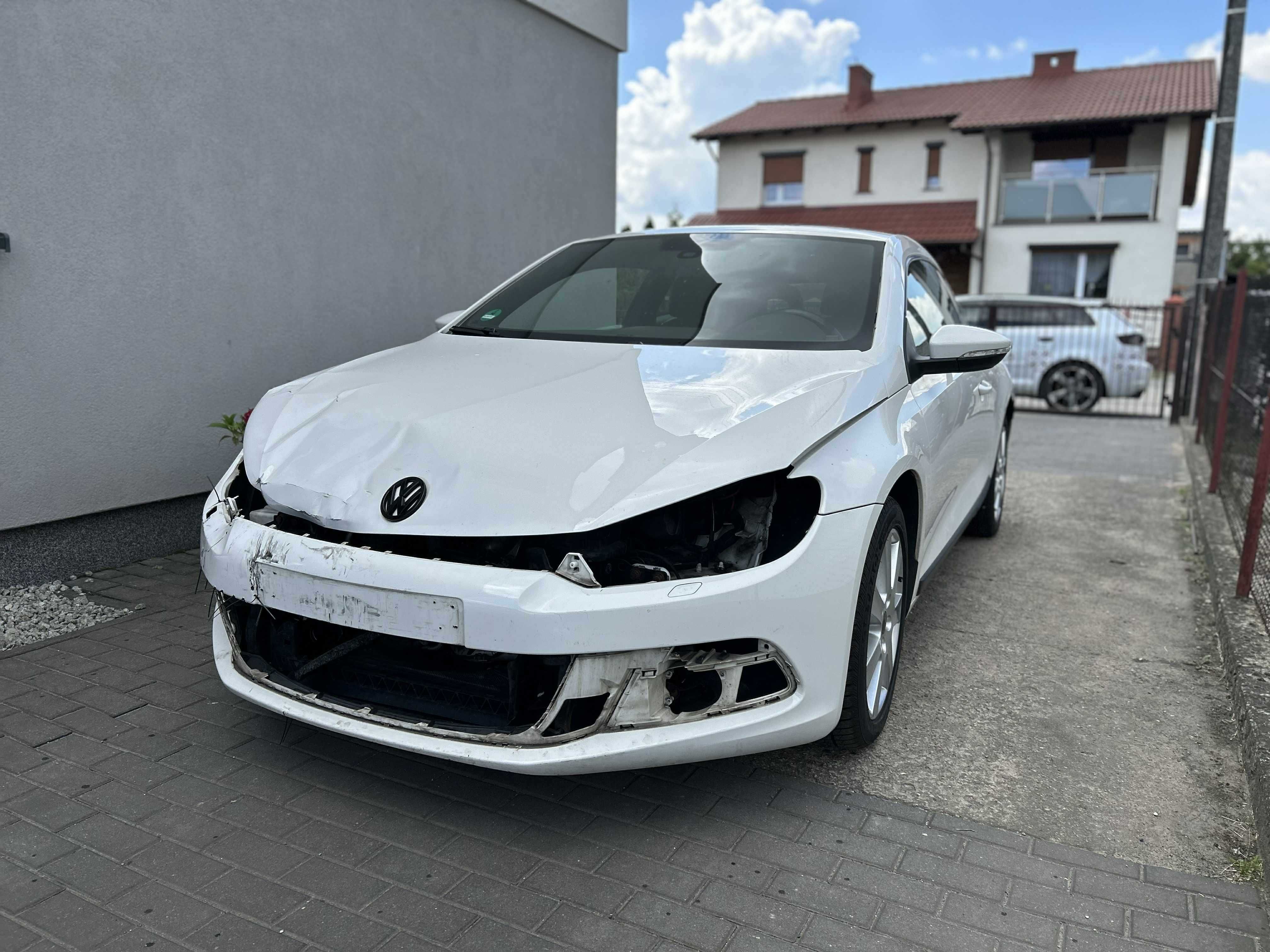 Volkswagen Scirocco 1.4 TSI 160 KM • 2008 • Uszkodzony •
