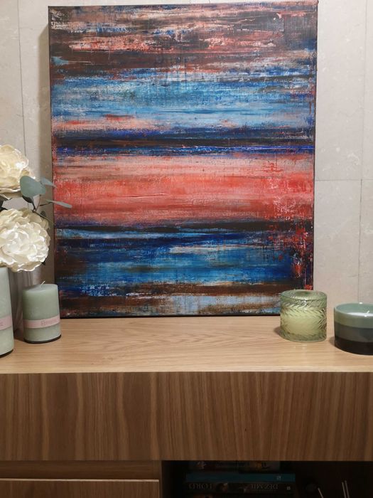 Novo - Pintura original abstrata