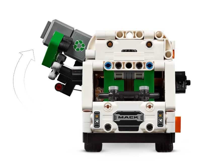 LEGO Technic 42167 Śmieciarka Mack LR Electric