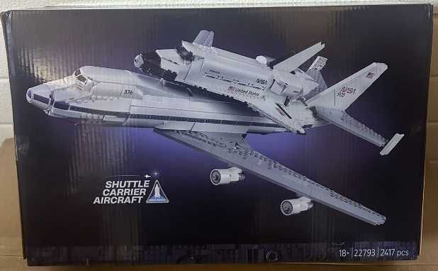 Білий великий літак Transport aircraft сумісний з Lego 2417 деталі