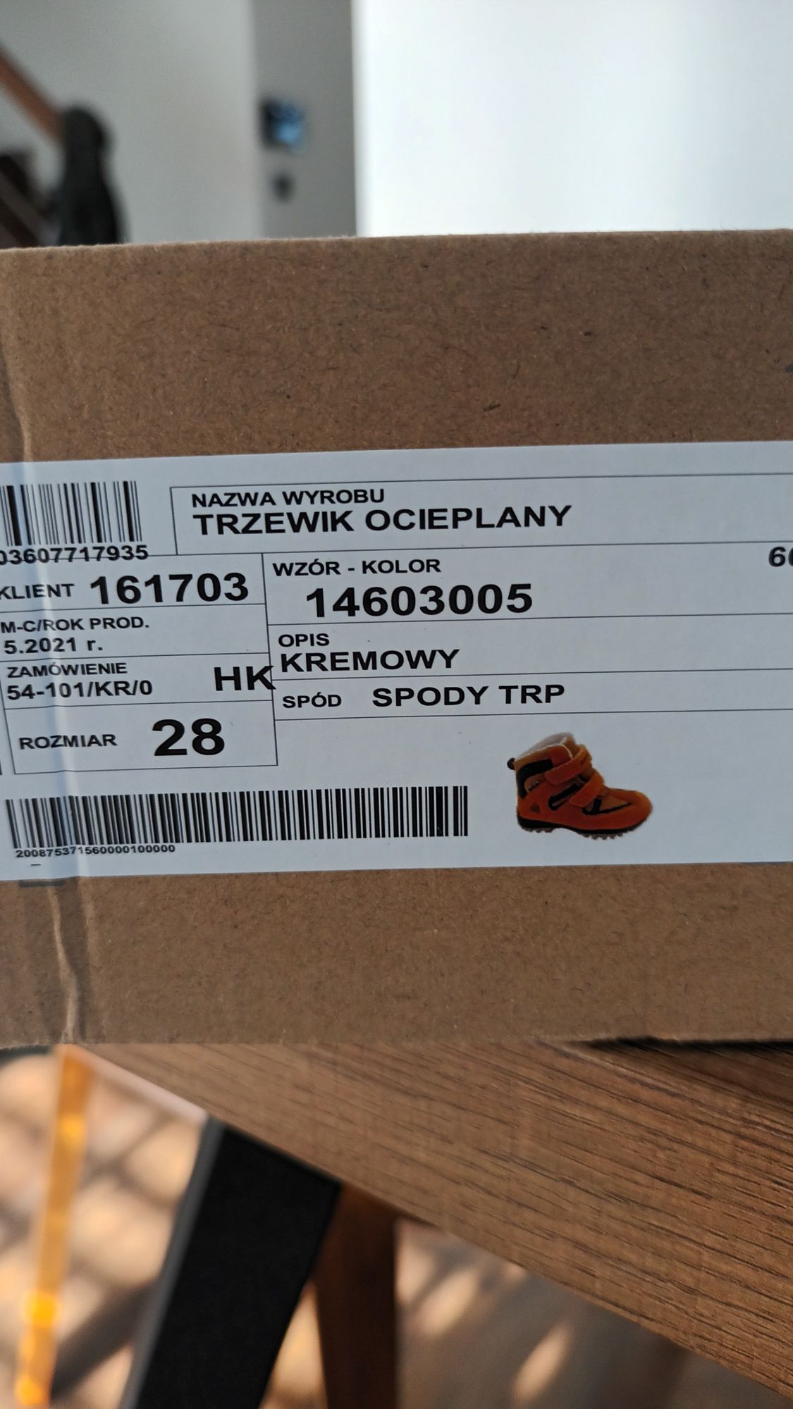 Trzewiki ocieplane, Bartek, 28