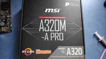 Материнська плата A320M-A PRO + процесор AMD A8-9500 з системою охолод