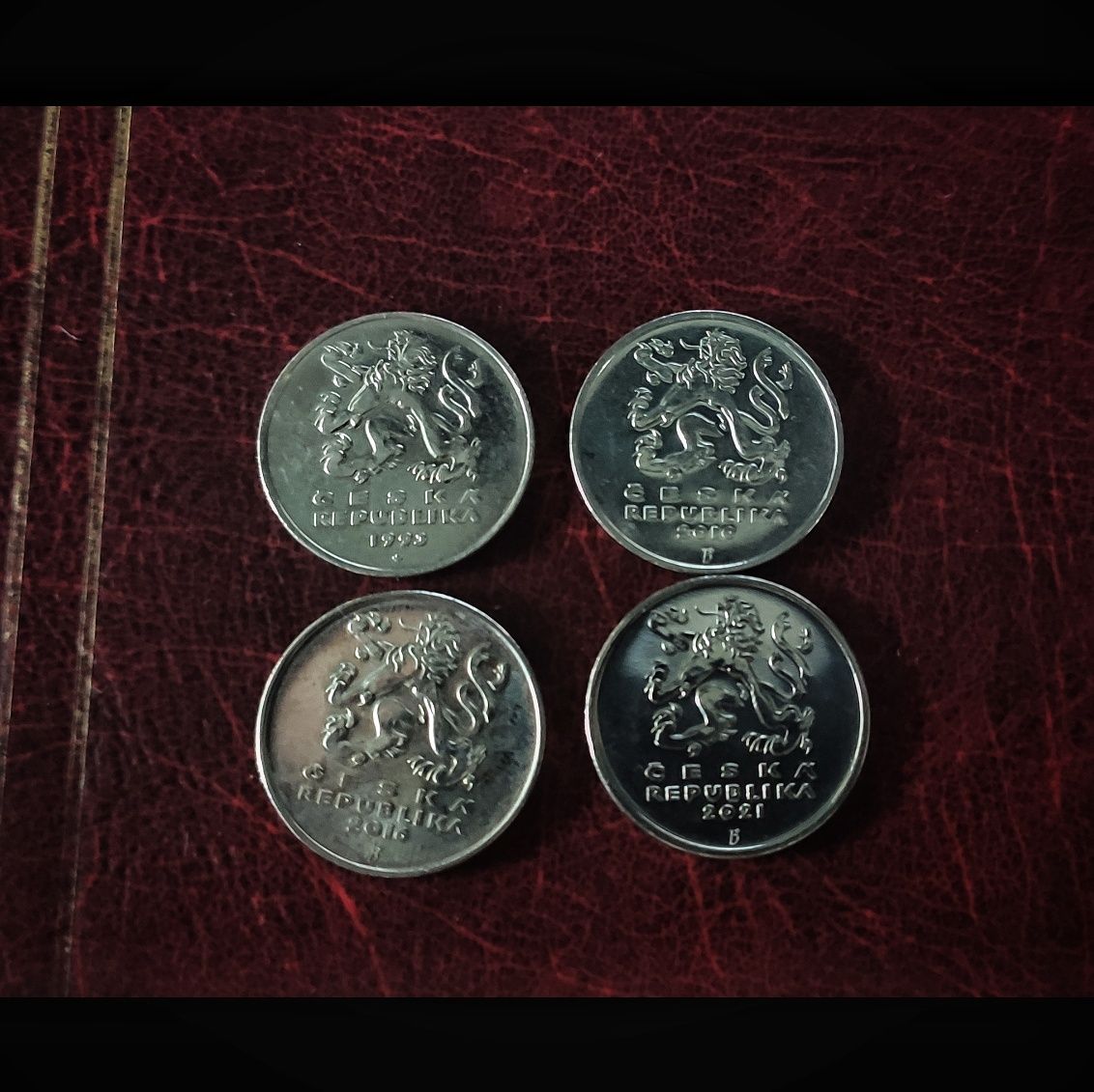 5 koron z 1995, 2006, 2026, 2021 - Czeska Republika