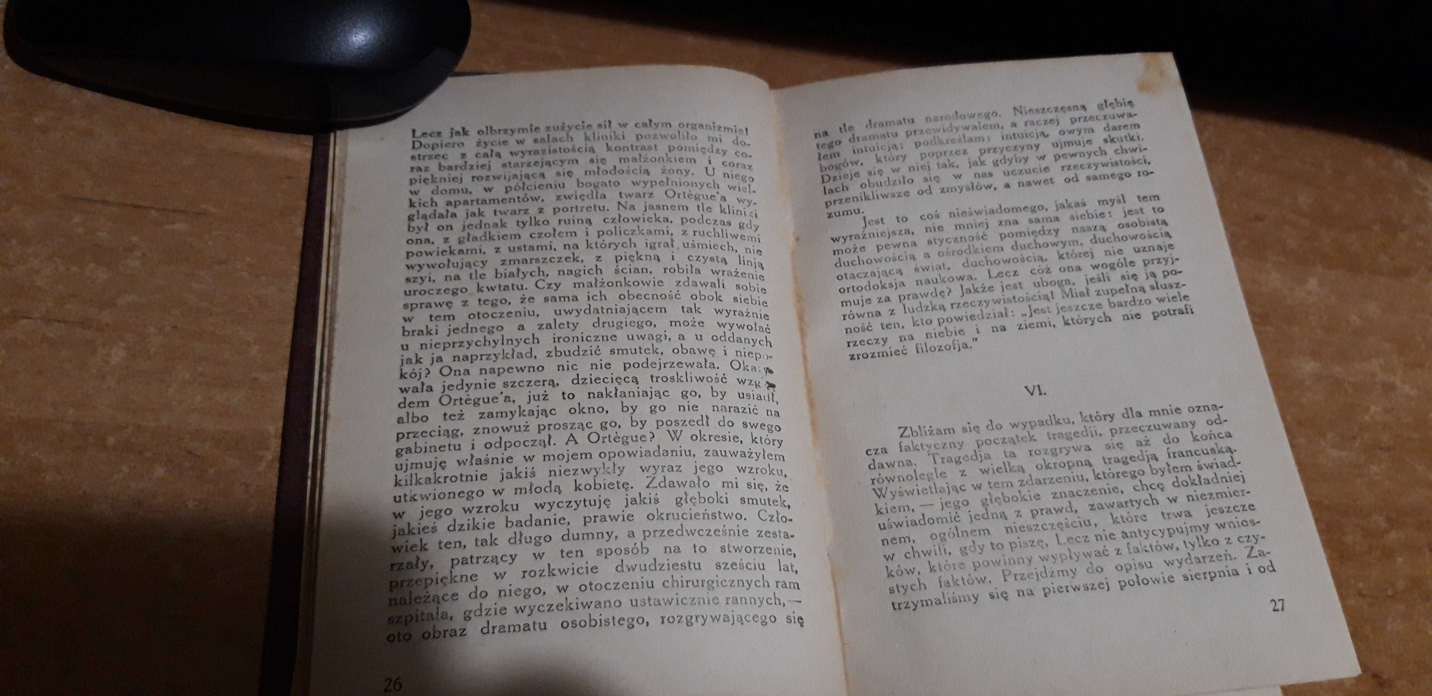 SENS  ŚMIERCI -Paweł  Bourget-  Warszawa 1925, oprawa, bdb