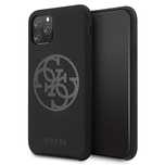 Guess GUHCN58LS4GBK iPhone 11 Pro black/czarny hard case Silicone 4G T