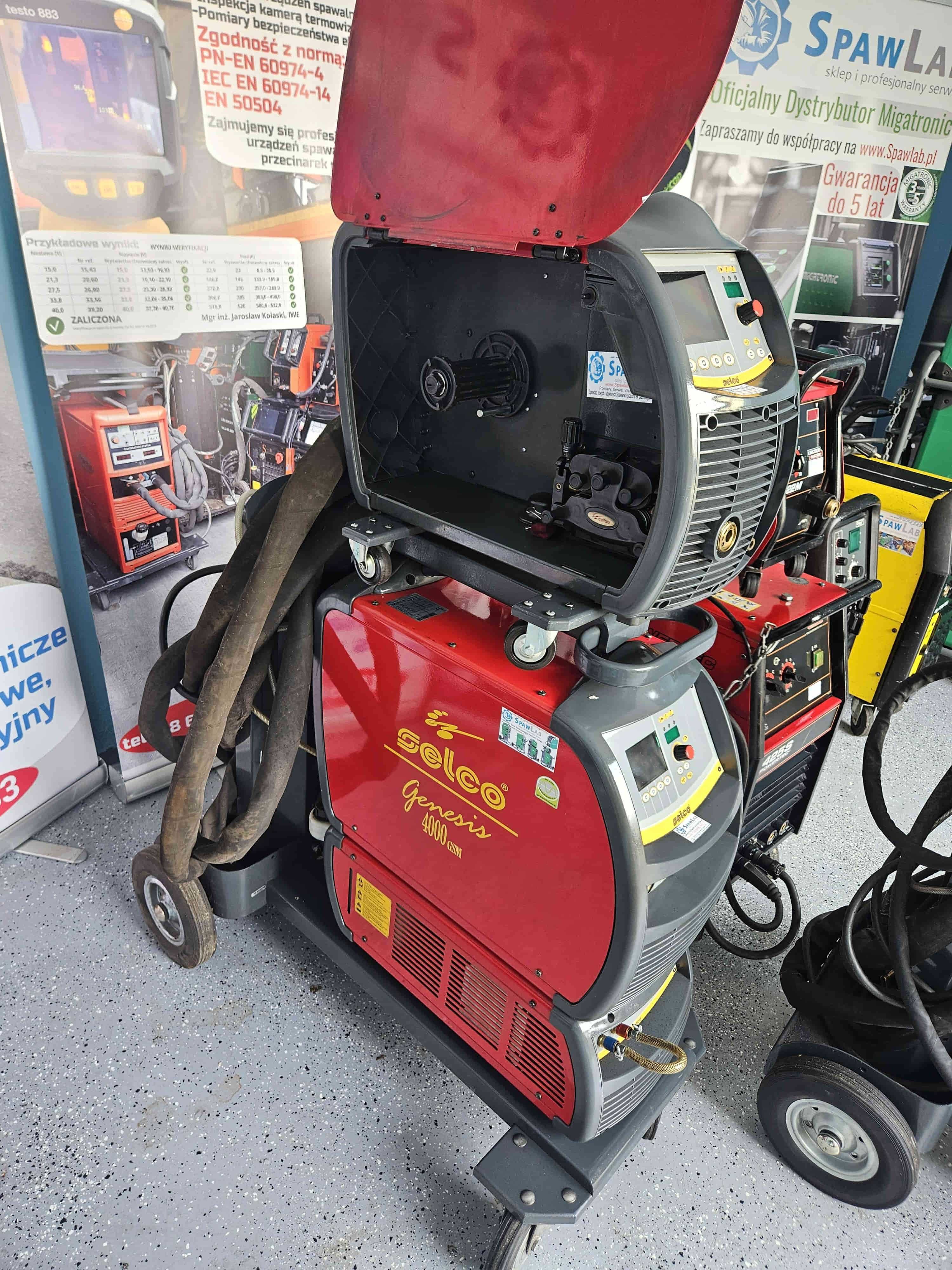 Spawarka Selco Genesis 4000 GSM JAK NOWA! OKAZJA!MIG/TIG/MMA 400A Puls
