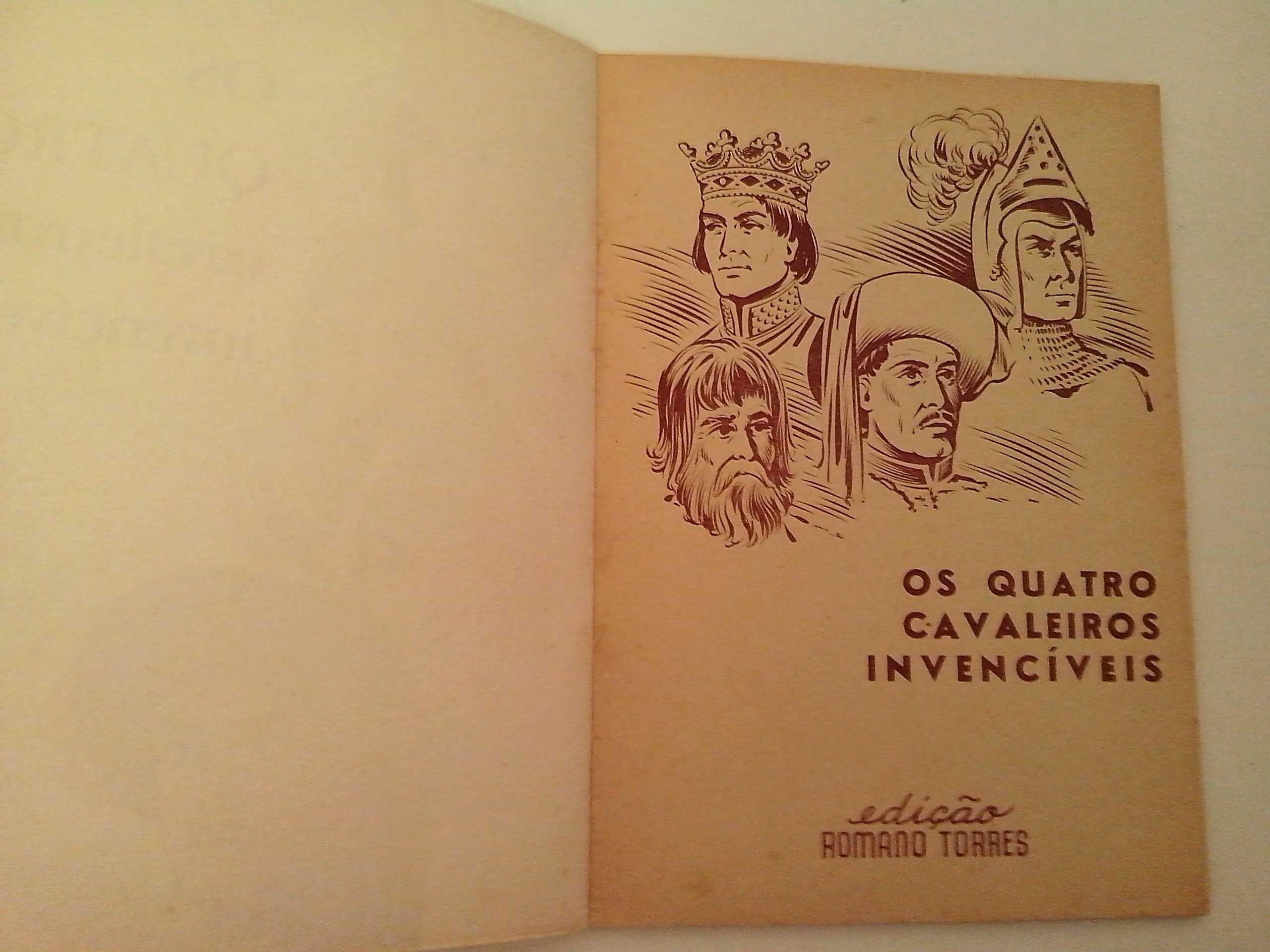 Livro " Os quatro cavaleiros invencíveis"