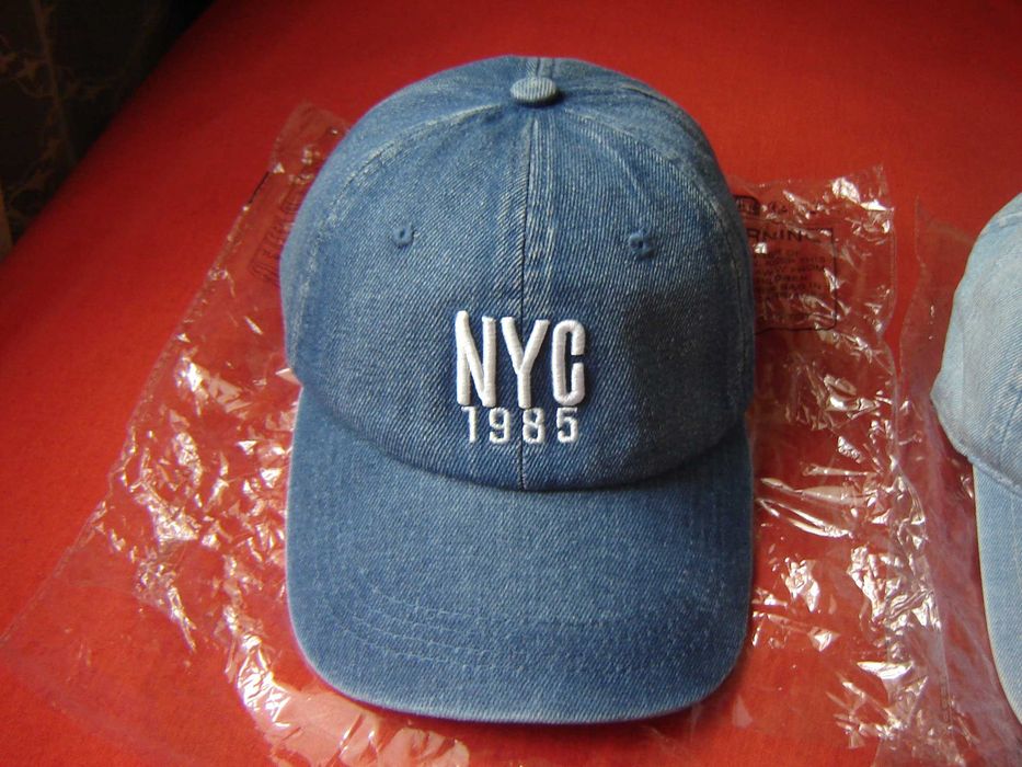 Czapki Jeansowe New York City
