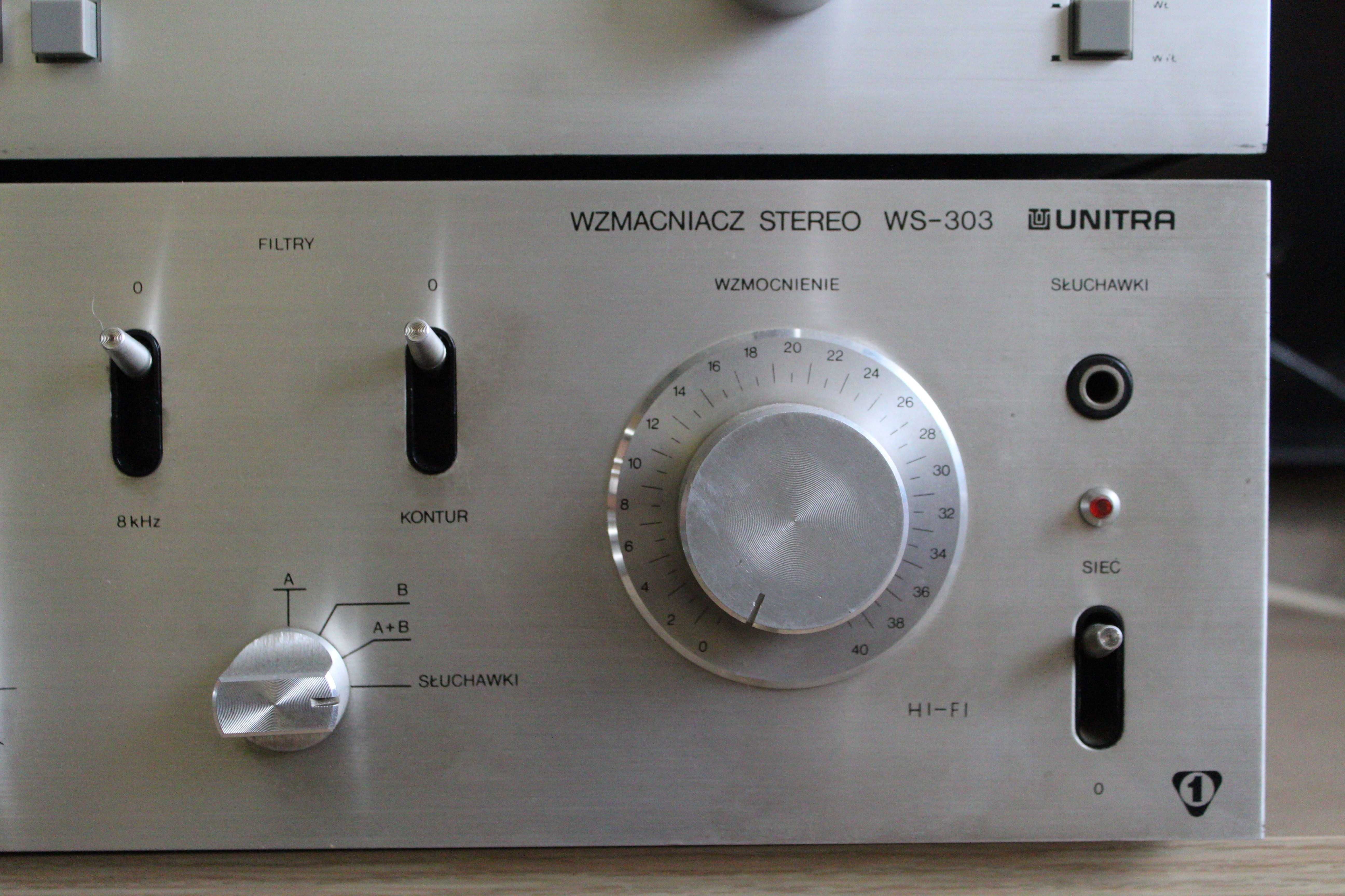 UNITRA-ws 303 wzmacniacz+ Tuner faust AS206