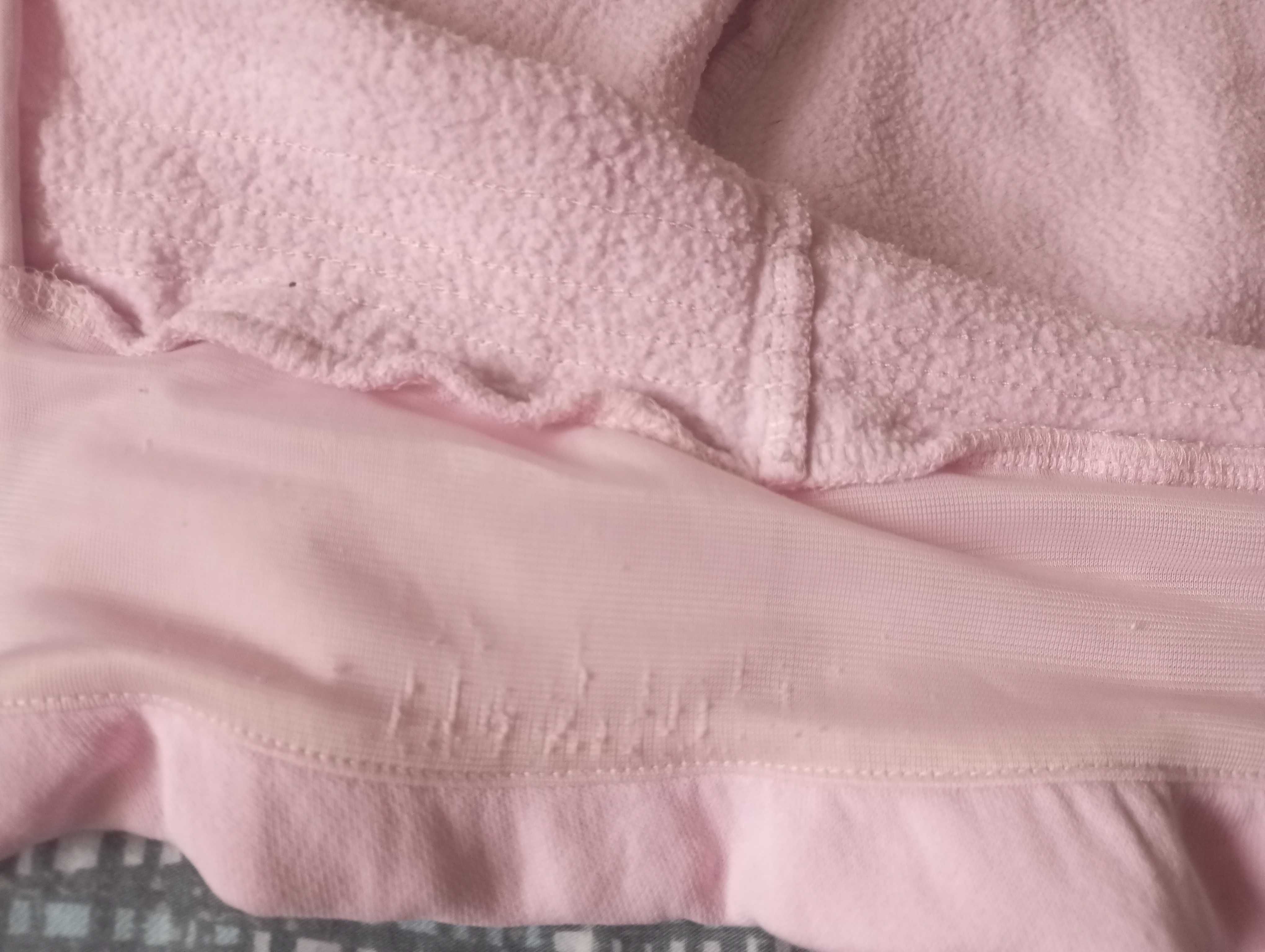 Adidas кофта куртка платьице розовая 9-12 месяцев