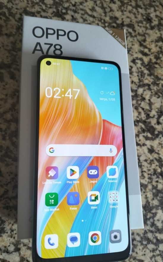OPPO A78 como novo