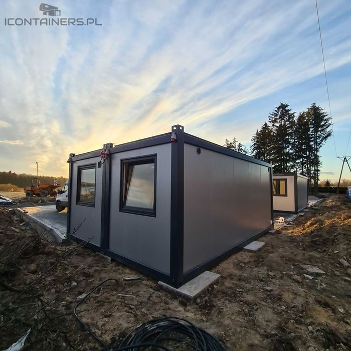 Kontener Pawilon - Biurowy Socjalny Sanitarny Magazynowy - PRODUCENT