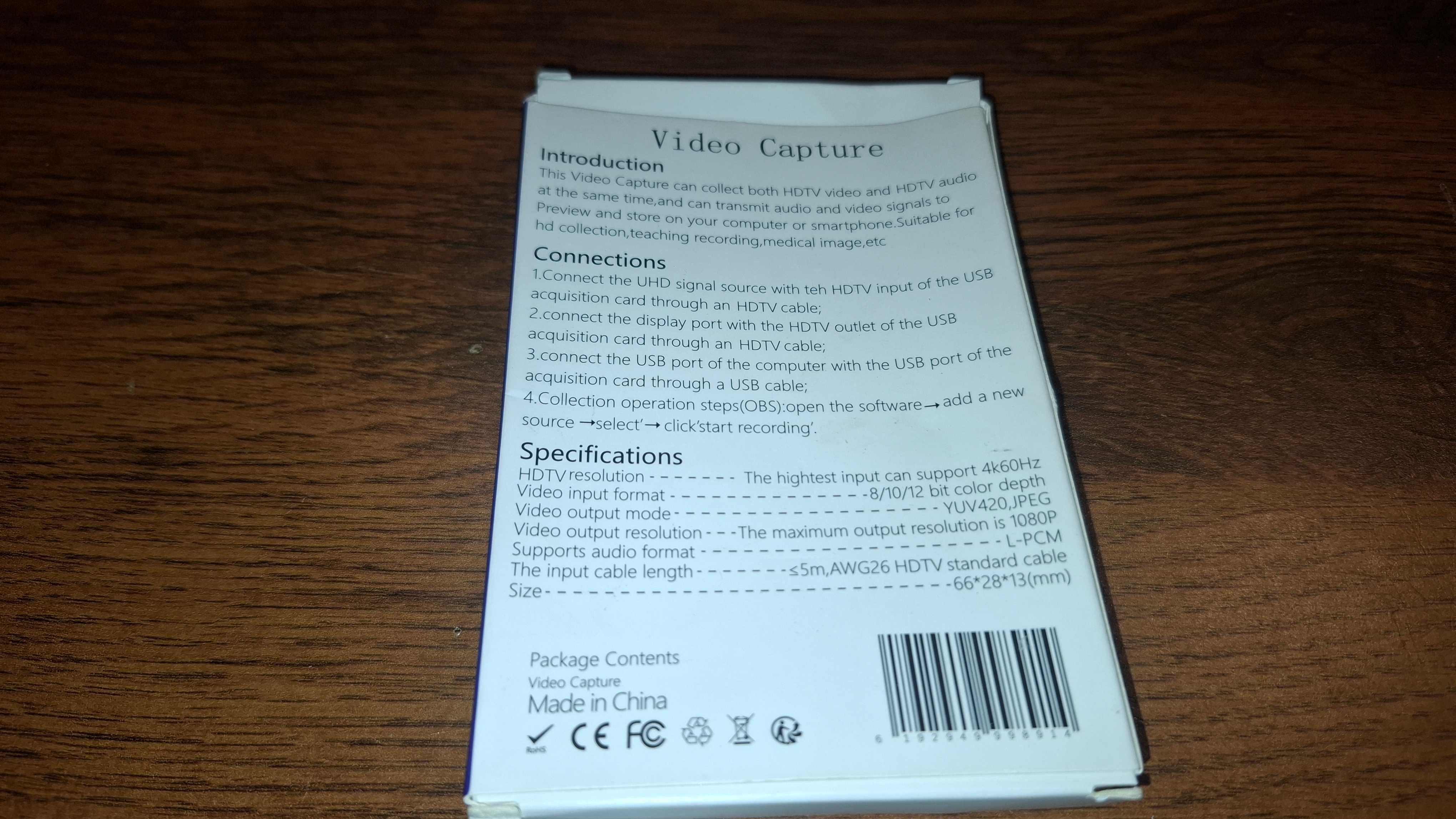 HDMI Video Capture
