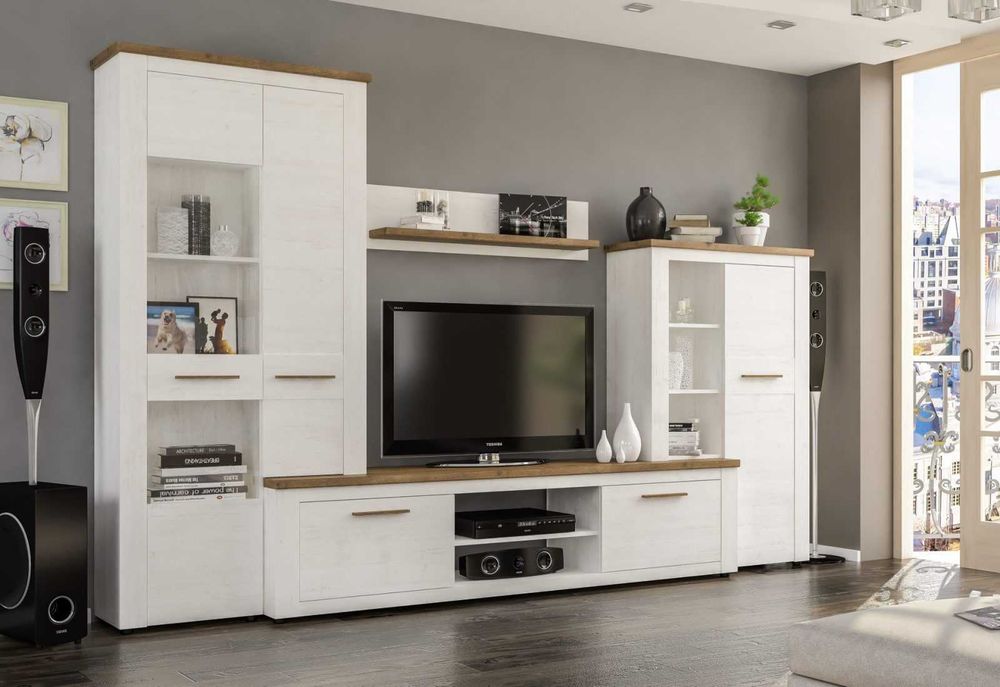 Стенка в гостиную Вітальня Монтреал 315 см Нова зі складу