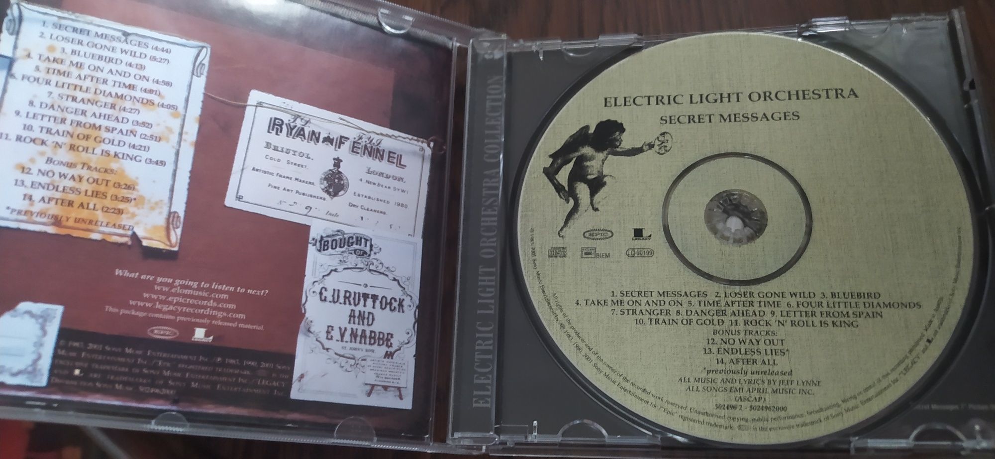 Electric Light Orchestra Secret Messages CD