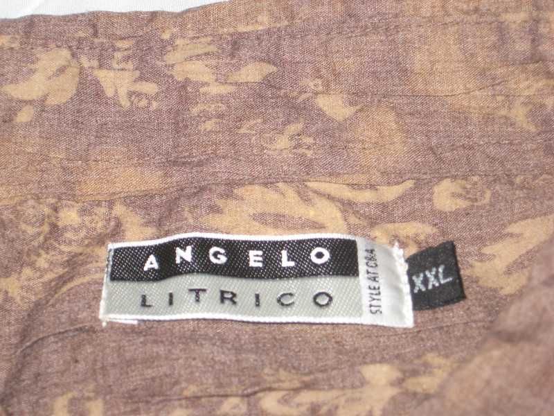 koszula hawajska duża hawajka krótki rękaw XXL 2xl Angelo Litrico