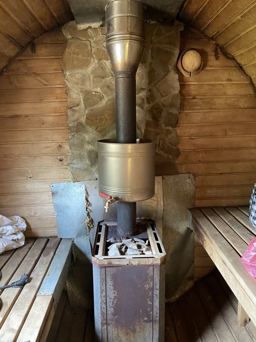 Печь для бани дровяная(