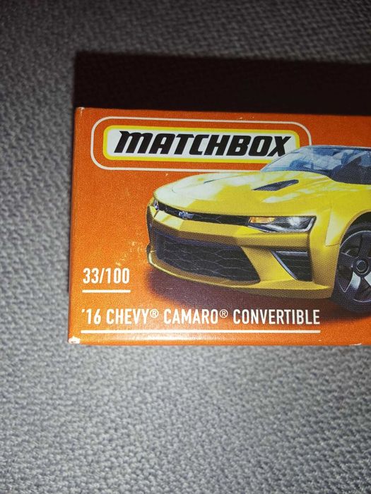 Matchbox 16 Chevy Camaro Convertible