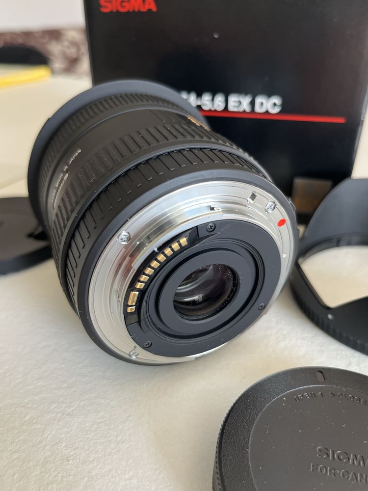 SIGMA 10-20 do Canon