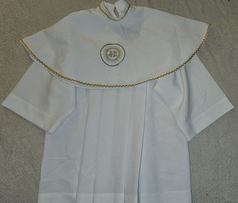 Alba komunijna chłopięcą krótka komunia