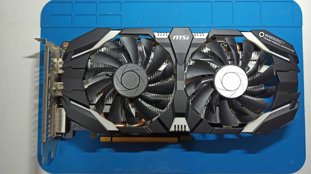 Karta graficzna MSI GTX 1060 3GT OC