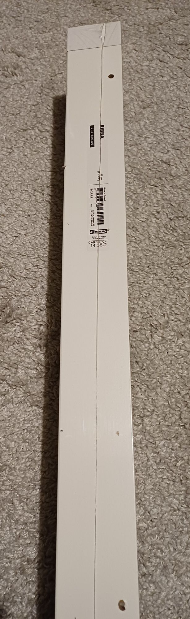 Półka Ribba Ikea dł. 55 cm.