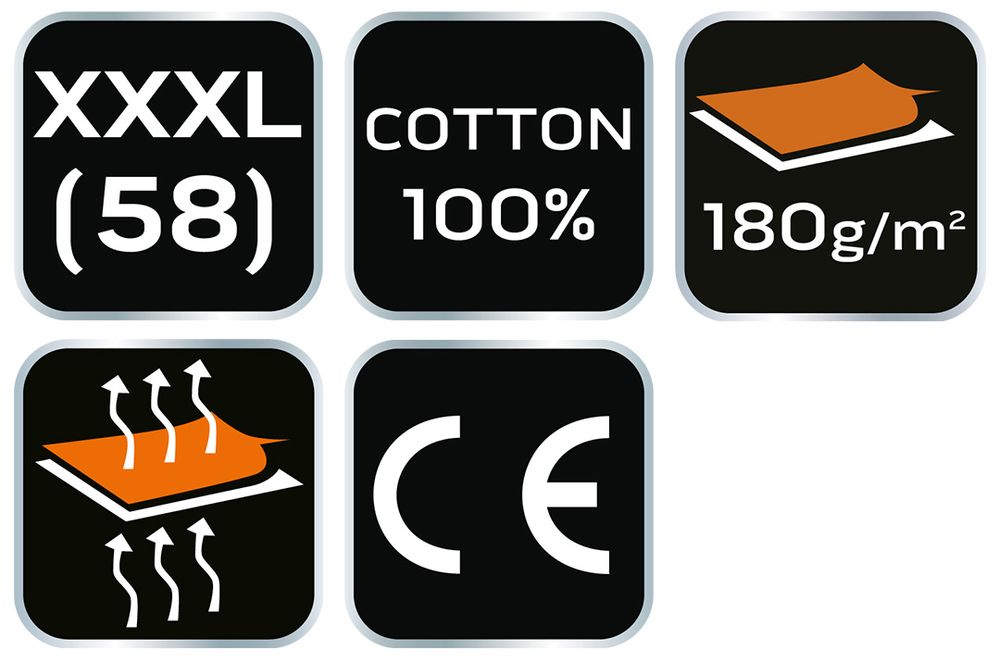 T-shirt z nadrukiem, motor, rozmiar XXXL