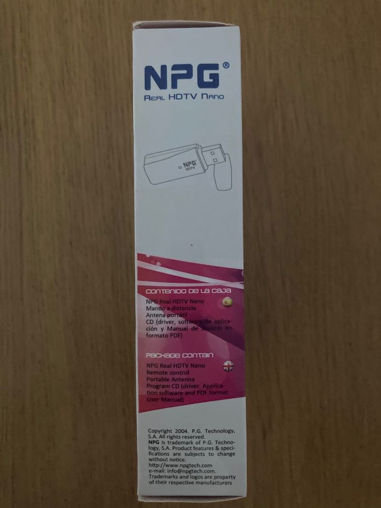NPG Real HDTV Nano – Transforma o PC em TV HD!