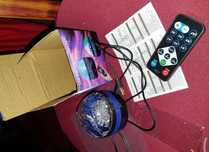Projektor LED nowy z pilotem