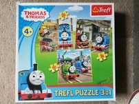 Trefl puzzle 3 w jednym Thomas & Friends Tomek i przyjaciele
