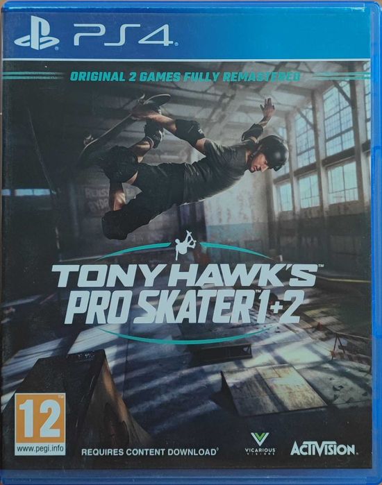 Tony Hawk's pro skater 1+2 na PS4/PS5