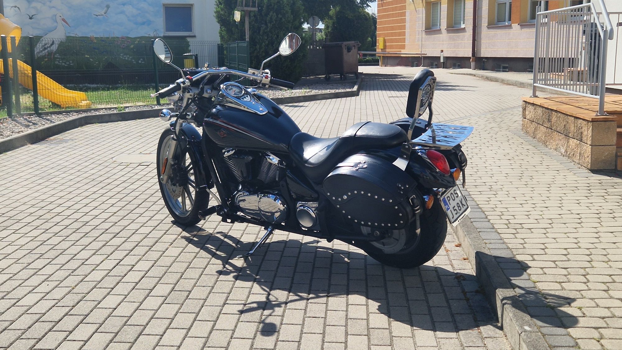 Kawasaki VN 900 Vulcan bardzo zadbany, 4 lata jeden właściciel