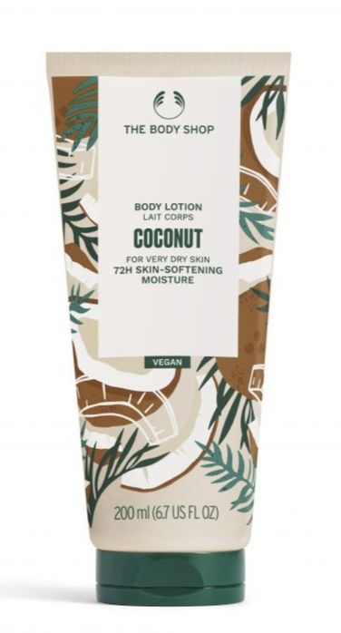 Wysyłka 1zł the body shop body lotion coconut vegan kokosowy balsam