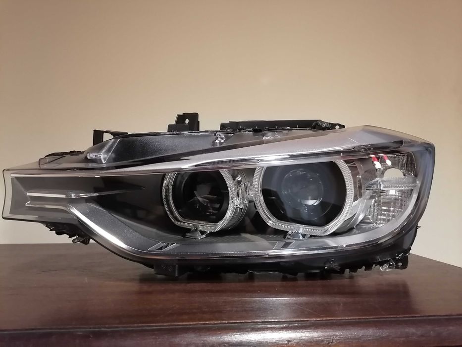 Farol bmw serie 3 f30 f31 ótica óptica xénon original usado bixenon
