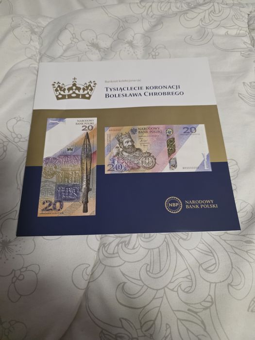 Banknot Tysiąclecia Koronacji Bolesława Chrobrego 20zl