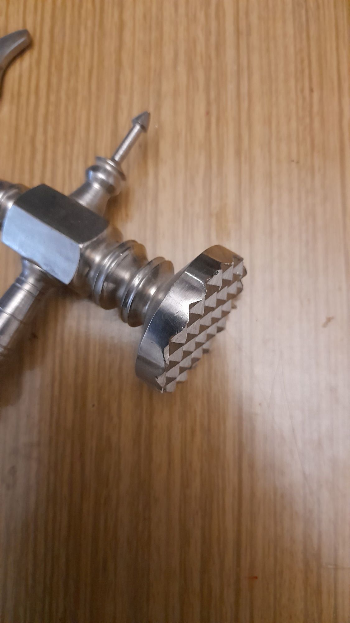 Топорик из титановой стали СССР,  ручной работы.