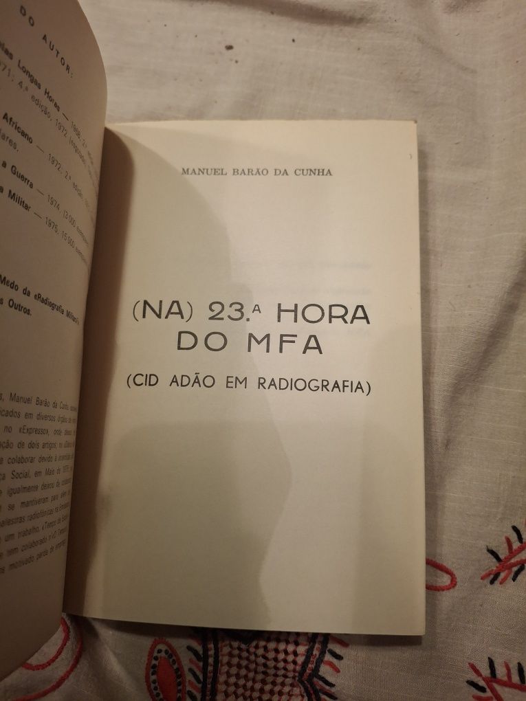 Na 23 hora do MFA revolução abril 25 Manuel Barão da Cunha