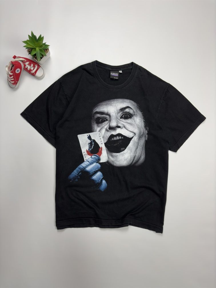 Футболка Vintage 90s Batman Jack Nicholson Joker Dc Movie size XL