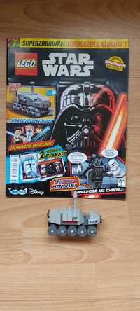 Gazetka Lego Star Wars z klockami turbo czołg klonów