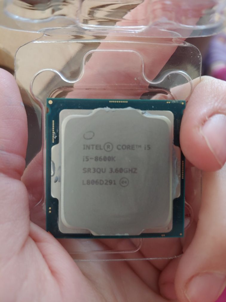 Процессор Intel core i5 8600k