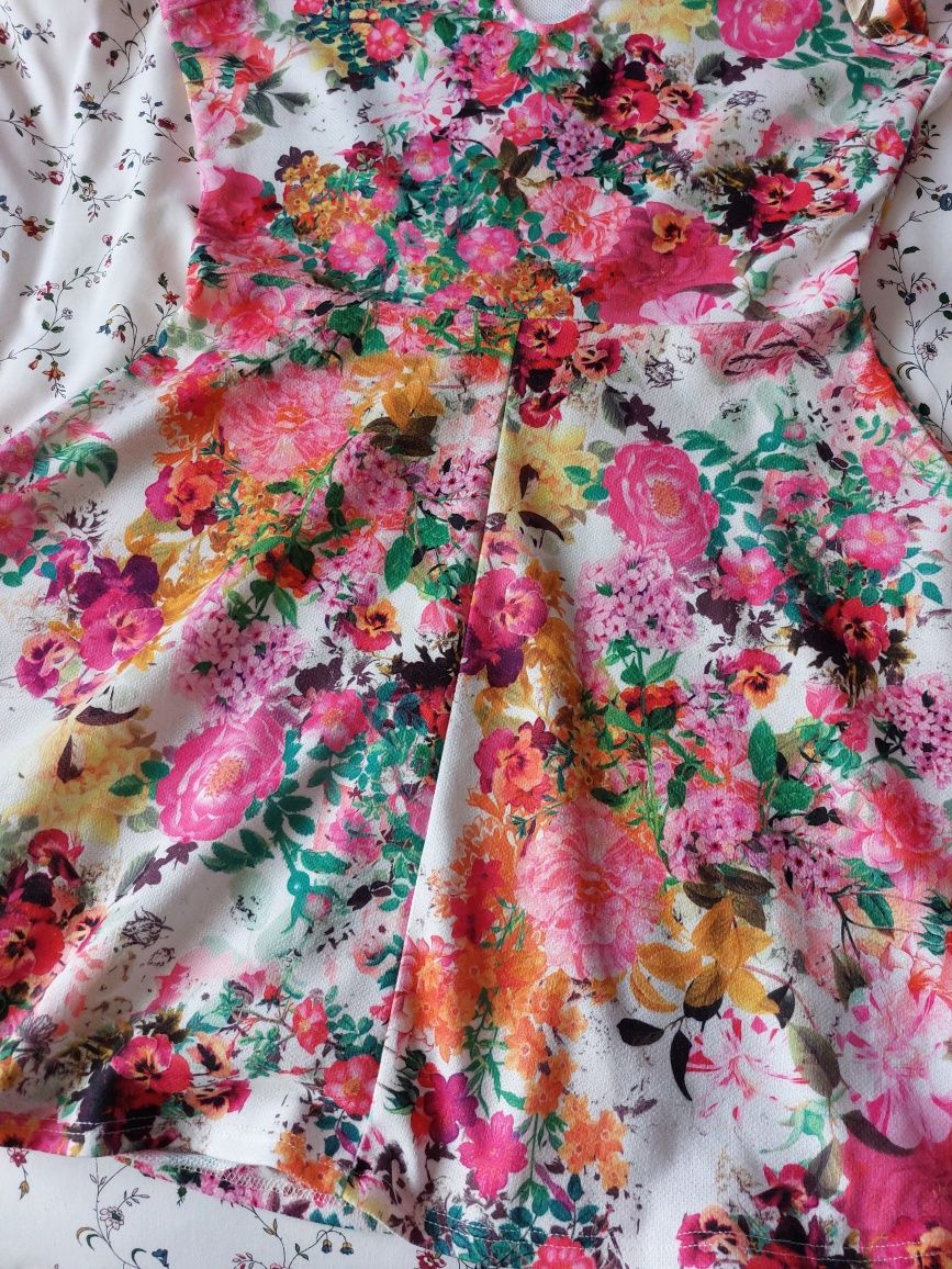 Vestido de Verão Floral