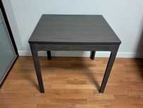 Stół IKEA Ekedalen rozkładany, ciemnobrązowy, 80/120x70 cm