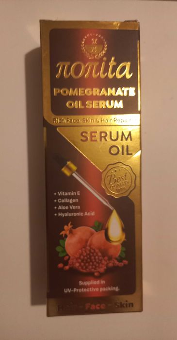 Tureckie serum z olejkiem z granatu