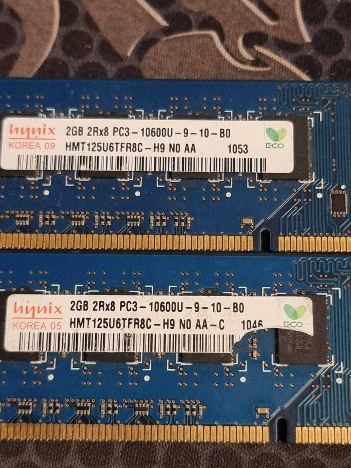 Оперативна пам'ять DDR3 4 (2*2) Gb 1333 Mhz Kingston Transcend Hynix