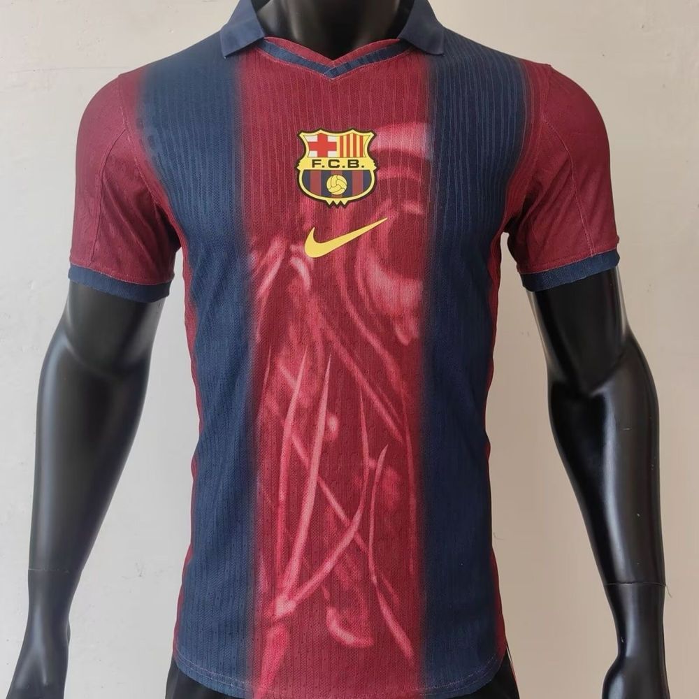 Cactus Jack x Nike x FC Barcelona retro 2000/01 Home Skeleton Jersey